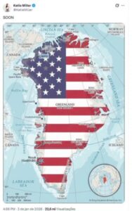 Casa Branca admite discutir aquisição da Groenlândia e gera reação internacional