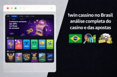 1win cassino no Brasil análise completa do casino e das apostas