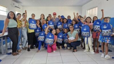 Prefeita Luciana reforça investimentos na educação com entrega de kits escolares e melhorias nas escolas de Buriti Bravo