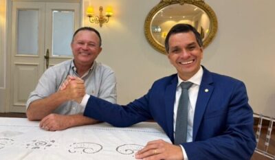 Ricardo Arruda e Carlos Brandão alinham início de obras estruturantes em Grajaú