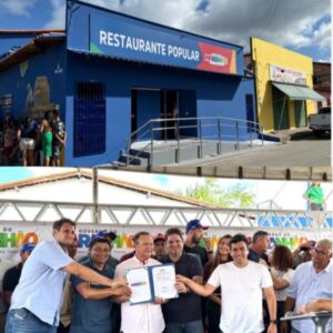 Deputado Estadual João Batista Segundo participa da inauguração do Restaurante Popular em Porto Rico