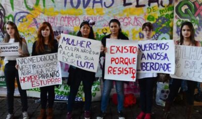 Cresce percentual de mulheres que relatam medo de ser estupradas