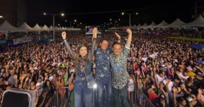 Chicabana leva uma multidão ao Lava-Pratos de Barra do Corda