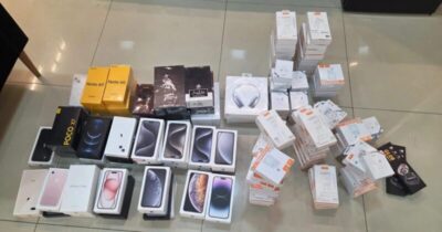 Operação da Receita apreende eletrônicos sem nota fiscal em shopping de São Luís