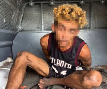 Homem é preso em flagrante após arrombar restaurante no São Francisco para furtar celular