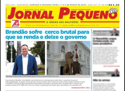 Brandão sofre cerco brutal para que se renda e deixe o governo