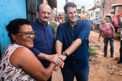 Dr.Julinho e Orleans Brandão lançam o Programa de Pavimentação de Ruas em São José de Ribamar