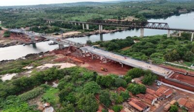 Ponte de Estreito, entre MA e TO, atinge 90% dos serviços concluídos