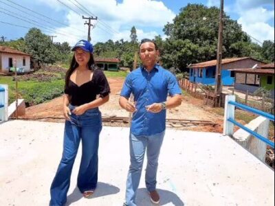 Prefeito Edilson entrega ponte do povoado Bacabal nesta sexta-feira ,27, em grande comemoração com a comunidade