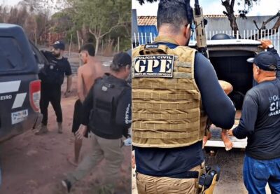 Polícia captura suspeito de roubos e homicídios em Pinheiro e prende condenado por estupro em Arari