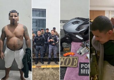 Em Pinheiro, foragido invade residência, atira contra policiais, mantém três pessoas reféns e é preso em seguida