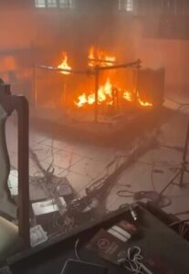 Princípio de incêndio é registrado no Templo Central da Igreja Evangélica Assembleia de Deus em Caxias