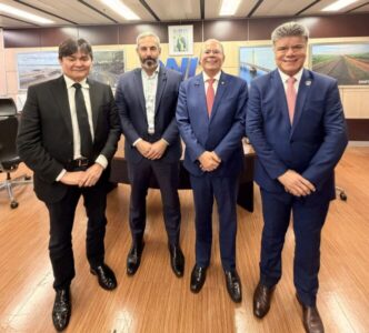 Hildo Rocha se reúne com diretor-geral do Dnit para tratar sobre rodovias federais no MA