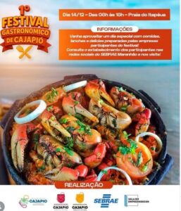 I Festival Gastronômico de Cajapió acontece neste domingo (14)