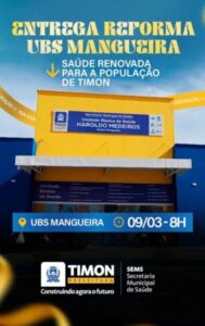 Prefeito Rafael Brito entrega sétima UBS totalmente reformada…