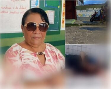 Professora morre de infarto após ataque a tiros e assassinato dentro de escola em Ribamar