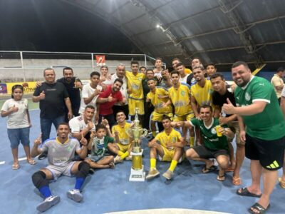 Prefeito Zezão e vice Geraldina apoiam o esporte amador em Governador Luiz Rocha