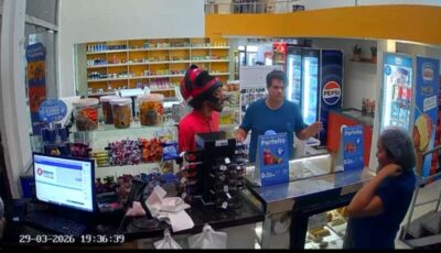 Homem armado pratica assalto em conveniência da Cohama; veja o vídeo