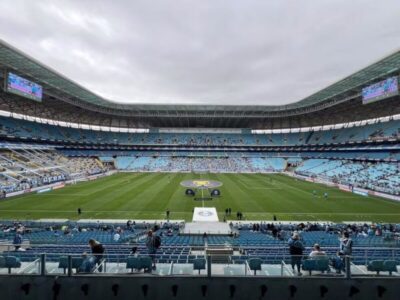 Grêmio assume gestão da Arena em novembro, dois meses antes do previsto
