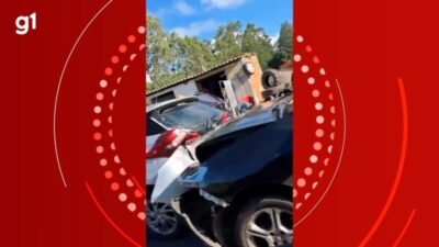 VÍDEO: Engavetamento com quatro veículos é registrado na Via Expressa, em São Luís