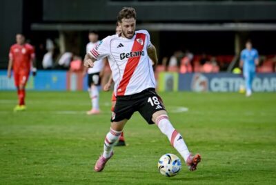 Viña perde espaço no River Plate em meio à crise e soma atuações discretas