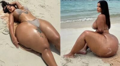 BELEZA GG: Mulher com 138 cm de quadril chama atenção na web; veja fotos