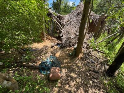 Cães farejadores confirmam passagem de crianças desaparecidas por casa abandonada em Bacabal