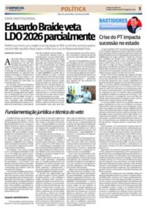 Crise do PT impacta sucessão no estado