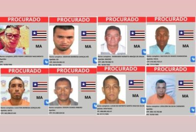 Maranhão tem 8 nomes na “lista vermelha” dos criminosos mais perigosos do país