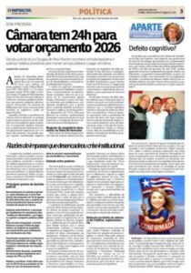 Defeito cognitivo? | O Imparcial