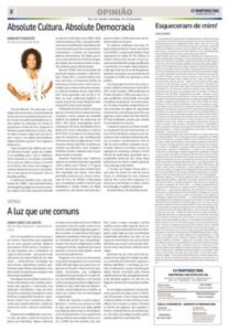 Absolute Cultura. Absolute Democracia