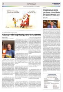 Imagina sua única pauta ser um chinelo em pleno fim de ano