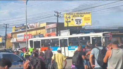 Motoristas fecham Terminal da Cohab como prenúncio da retomada da greve de ônibus em São Luís