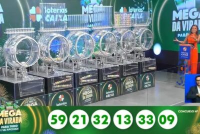 Mega da Virada 2025 tem seis vencedores e prêmio recorde de R$ 1,09 bi