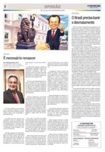 É necessário renascer