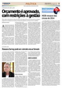 MDB renasce das cinzas de 2014