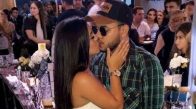 O famoso influencer Lucas Bessa em alto estilo foi fotografado aos beijos em festa com modelo carioca