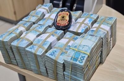 BOMBA!!! Polícia Federal faz apreensão de mais de R$ 1MILHÃO em espécie