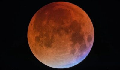 Começou na madrugada de hoje o fenômeno da Lua de Sangue
