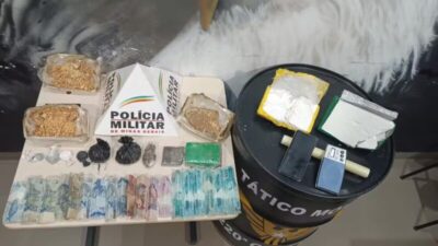 Polícia descobre drogas em tampa de fossa durante operação contra o tráfico no MA