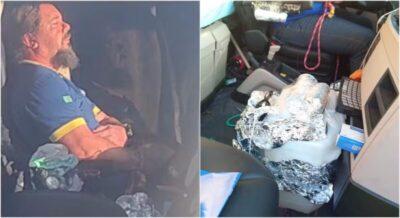 Corpo entra em colapso após caminhoneiro viver horas sob ameaça de bomba