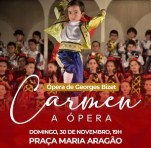 Praça Maria Aragão recebe a Ópera Carmen neste domingo (30), em apresentação gratuita apoiada pela Equatorial Maranhão