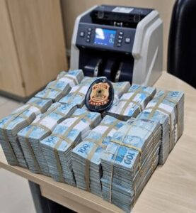 R$ 1 milhão em espécie é apreendido pela Polícia Federal após saque em São Luís