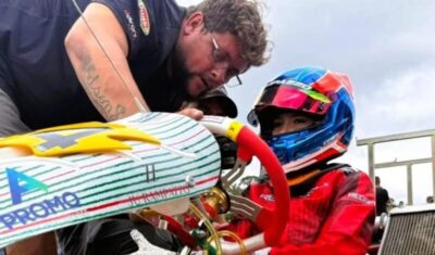 Imperatrizense Gael Rampazzo disputa segunda etapa da Copa São Paulo Light de Kart em Interlagos