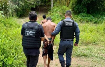 Homem suspeito de homicídio qualificado, é preso às margens de rio em Itinga do MA