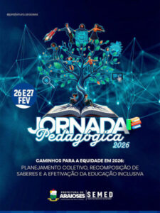 Jornada Pedagógica 2026 acontece nos dias 26 e 27 de fevereiro