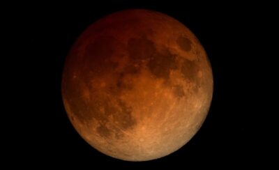 Eclipse lunar total começa na manhã desta terça, mas não é visto na maior parte do Brasil