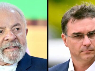 Lula e Flávio Bolsonaro aparecem em empate técnico no primeiro e no segundo turno