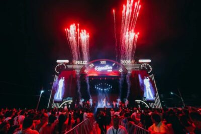 Show da virada celebra a chegada de 2026 em São Luís