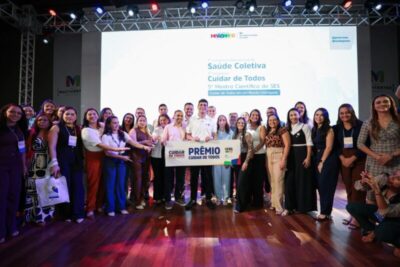 Governo abre evento de saúde com premiação, entregas e integração do SUS